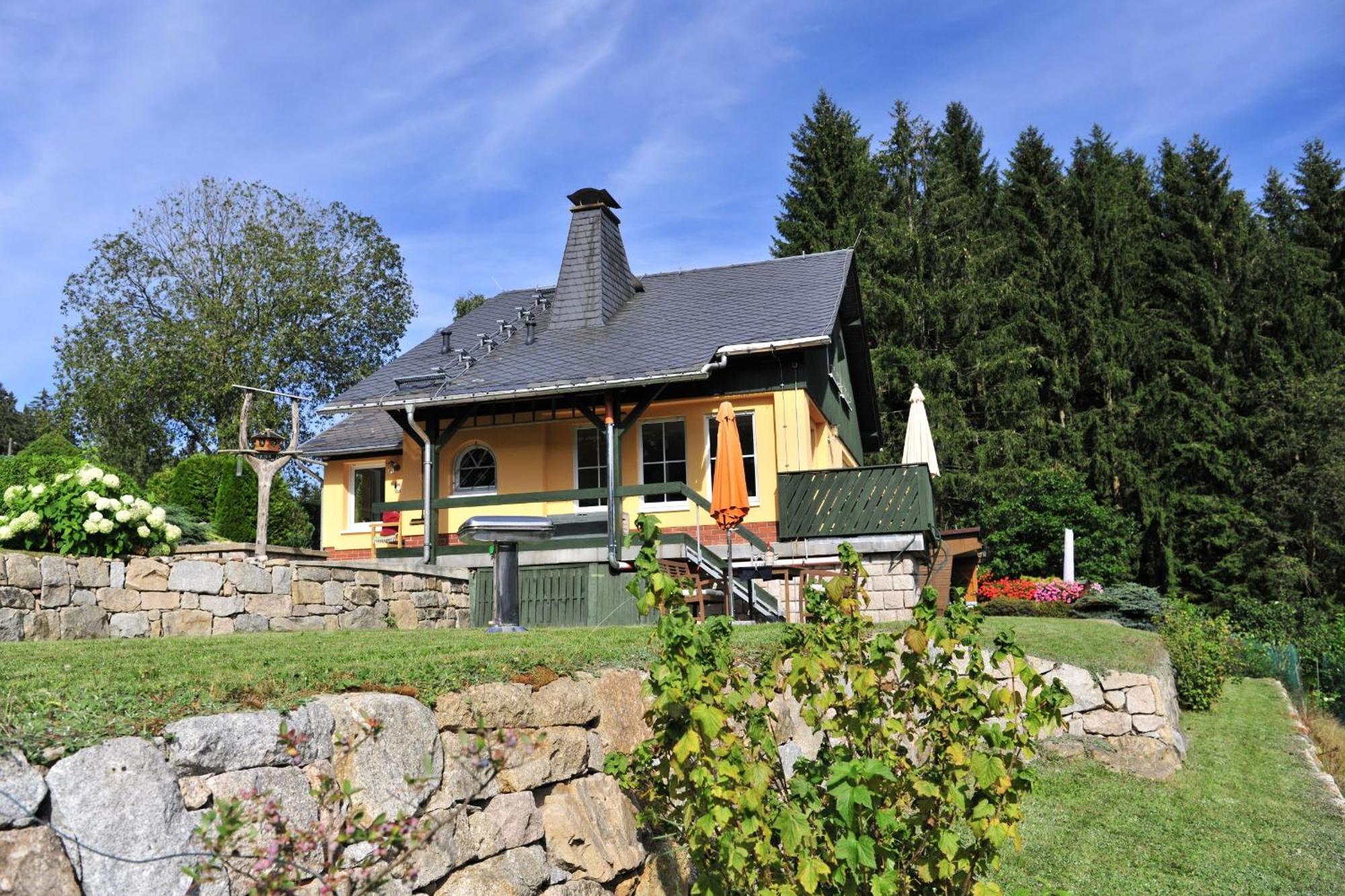 Exklusives Ferienhaus "Waldzauber" Ruhe Und Natur Pur Am Waldrand Geniessen Schoenheide Bagian luar foto
